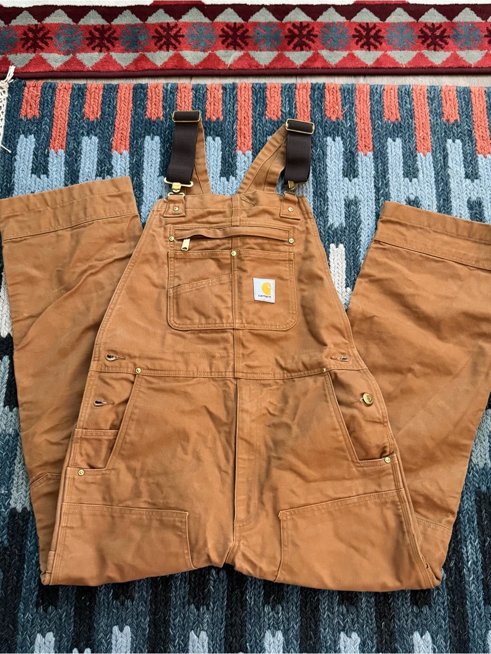 Carhartt Tan Overalls